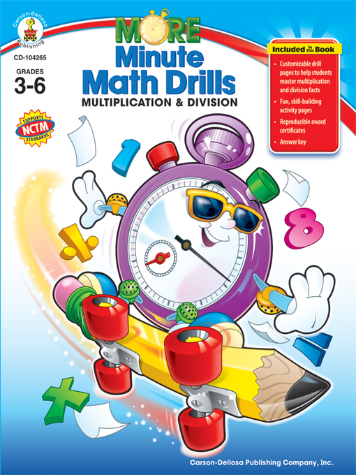Title details for Multiplication & Division, Grades 3 - 6 by Carson Dellosa Education - Available